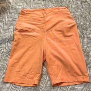 Splits59 Orange Lightweight Bike Shorts